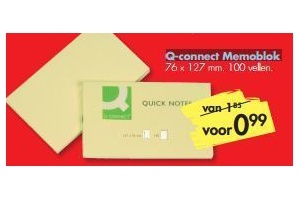 q connect memoblok