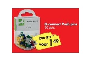 q connect push pins