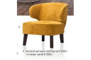 fauteuil jarnac in stof vanaf en euro 299