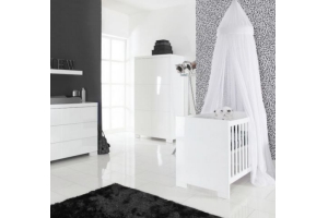 babykamer briljant wit hoogglans