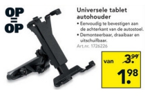 universele tablet autohouder