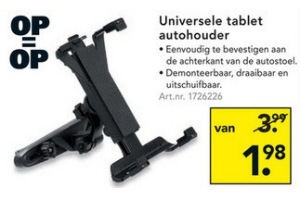 universele tablet autohouder