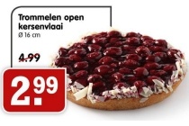 trommelen open kersenvlaai