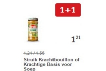 struik krachtbouillon of krachtige basis voor soep