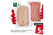 varkensschnitzels