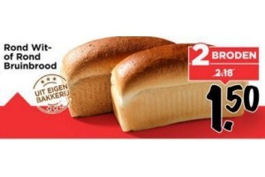 rond wit of rond bruinbrood