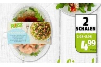 diverse soorten poiesz maaltijdsalades