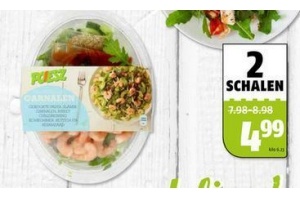 diverse soorten poiesz maaltijdsalades