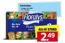 floralys zakdoekjes xxl