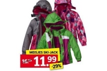 meisjes ski jack