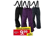 meisjes skibroek