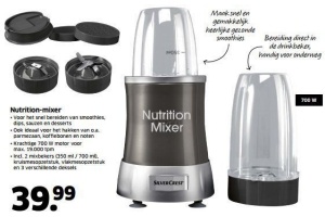 silvercrest nutrition mixer