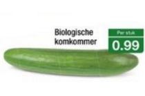 biologische komkommer