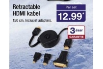 retractable hdmi kabel