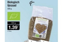 biologisch lijnzaad