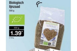 biologisch lijnzaad