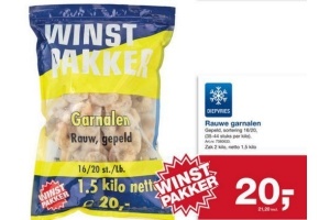 horeca select rauwe garnalen