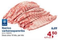 iberico varkensspareribs