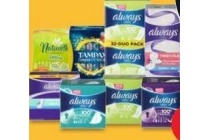 always tampax en naturella