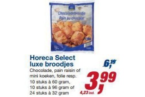 horeca select luxe broodjes