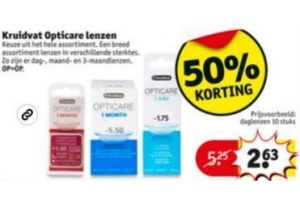 kruidvat opticare lenzen