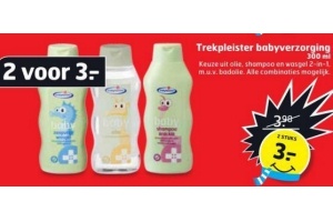 trekpleister babyverzorging
