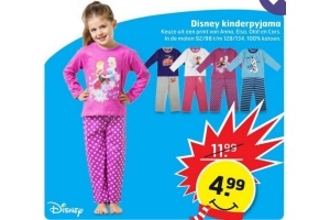 disney kinderpyjama