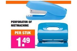 perforator of nietmachine