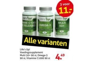 life s up voedingssupplement multi 50