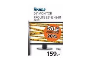 iiyama monitor voor en euro 159