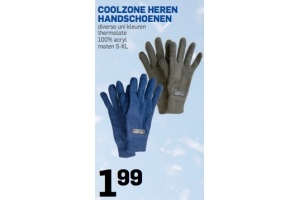 coolzone heren handschoenen