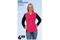 dames fleecejacket