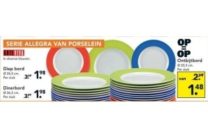 serie allegra van porselein