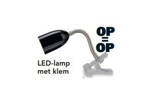 led lamp met klem en euro 4 98