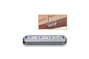 touchlampje met 4 led lampjes en euro 1 48