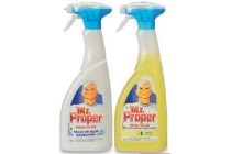 mr proper sprayflacon lemon of badkamer