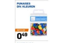 punaises div kleuren