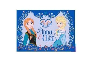 vloerkleed frozen anna en amp elsa