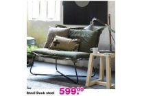 steel dock stoel
