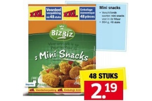 mini snacks
