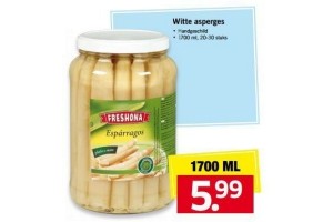 witte asperges