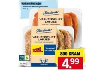 varkensfiletlapjes