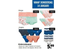 kinderondergoed