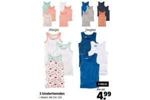 3 kinderhemden