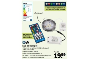 led inbouwspot