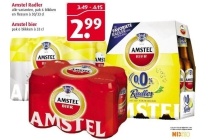 amstel radler bier pak 6 blikken voor en euro 2 99