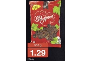 rozijnen