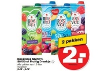 roosvicee multivit 50 50 of fruitig drankje