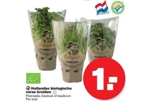 hollandse biologische verse kruiden