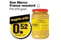 san marco franse mosterd